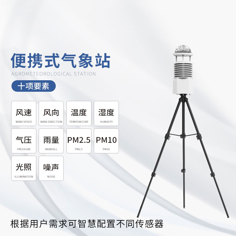 ??十要素便攜式氣象站及時發(fā)現(xiàn)氣象災害的苗頭